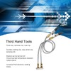 Two Arms Soldering Helping Hands, Welding Third Hand Tool,Flexible Gooseneck