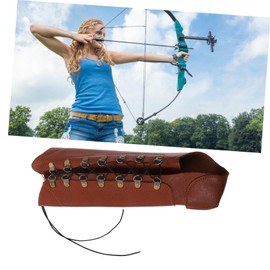 KOMBIUDA Arm Protector for Wrist Protector Pu Leather Practice Guard Hand Glove