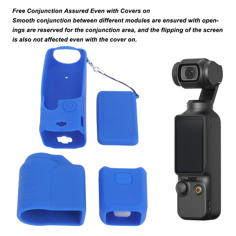 4 in 1 Protective Case Cover for Osmo Pocket 3