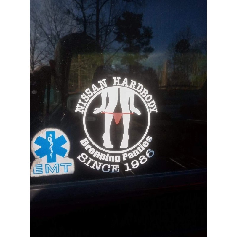 Nissan Hardbody “Dropping Since 1986” Sticker