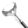 SUNRISE High Grade Stainless Steel BBQ Grill Brush with Scraper,