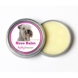 Healthy Breeds Dog Nasal Butter Balm for Soft Coated Wheaten Terrier - OVER 200 BREEDS - All Natural & Organic Oils Heal Dry Cracked & Chapped Skin - Unscented Formula - 2 oz Tin