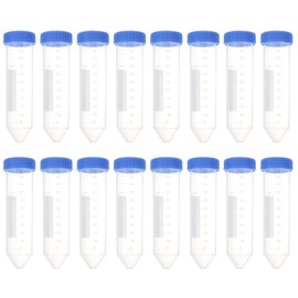 LIOOBO Centrifuge Tube, 1.7 fl oz (50 ml), Plastic, Centrifuge Tube, Laboratory Instruments (50 Pieces)