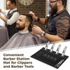 Barber Mat for Clippers, PVC Clipper Mat, Barber Mat for