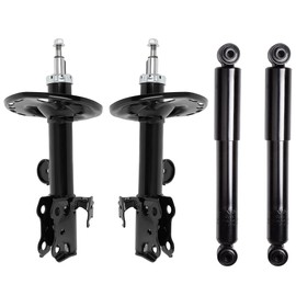 Front Rear Shocks Struts Shock Absorbers - Compatible with 2015-2017 for Lexus NX200t 2018-2021 for Lexus NX300 2013-2018 for Toyota RAV4 Shock Absorber Replace OEM 349024 339334 339335 73014-4pcs