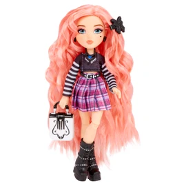 MGA Dream Ella Extra Iconic Mini Fashion Doll - ARIA - E-Girl Inspired Fashion, Pink Hair and Heart on Face - For Children from 3 Years
