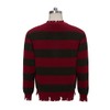 MelangCos Freddy Cosplay Krueger Costume Knit Sweater Long Sleeve Striped
