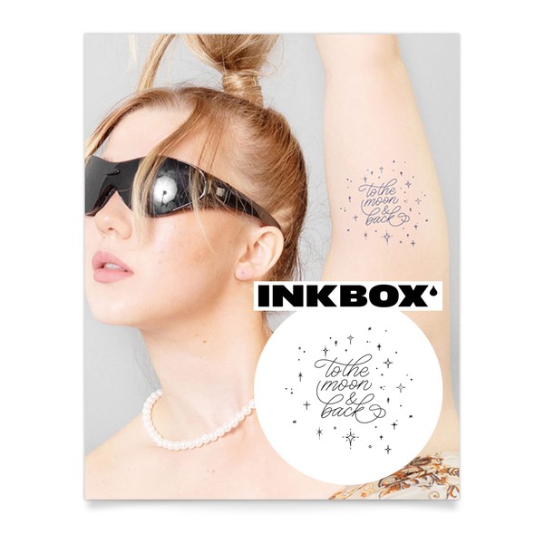Inkbox Temporary Tattoos, Semi-Permanent Tattoo, One Premium Easy Long Lasting,