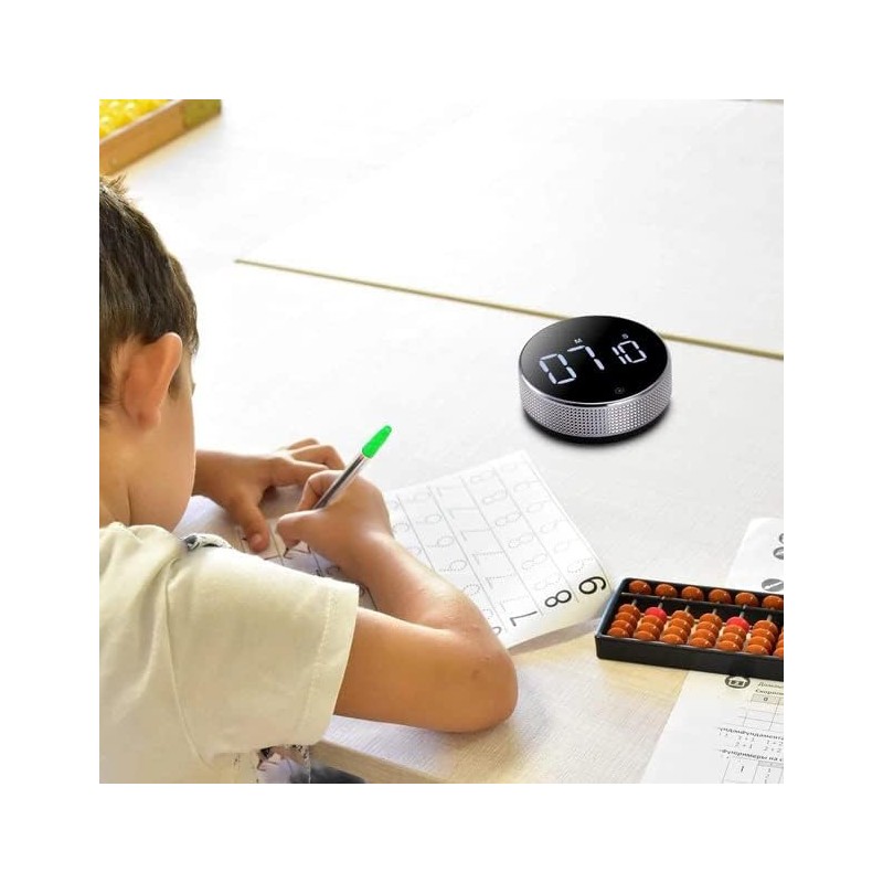 WANGCL Digital Magnetic Kitchen Timer with Large LED Screen for