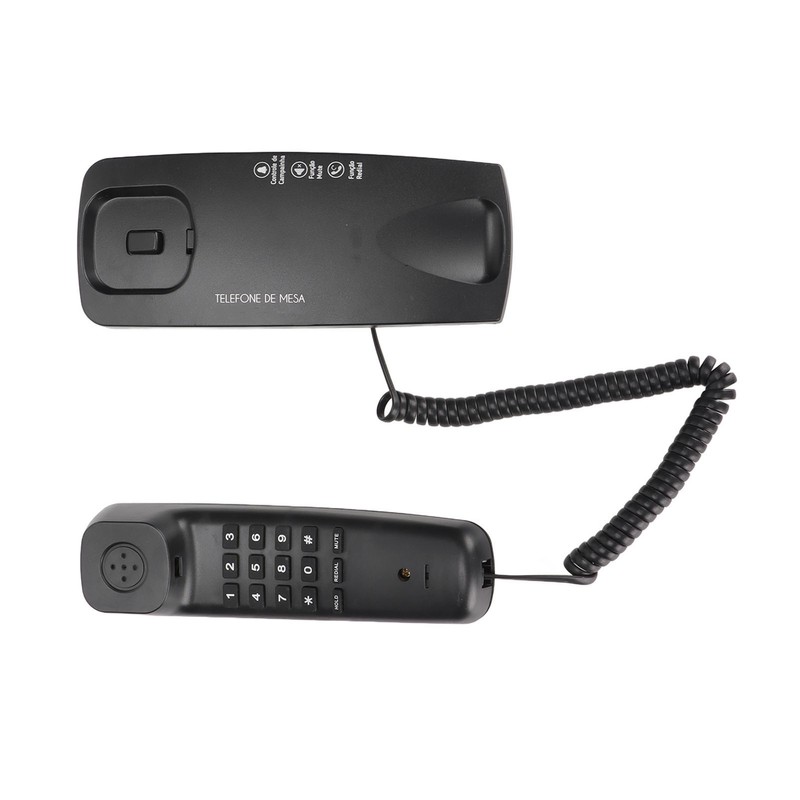 KXT1042 Wall Phone Wired Fixed Telephone with Mute Redial Function