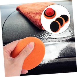 Mikinona Car Cleaning Kit 1 Set of Buffing Pads Car Sponges for Detailing Waxing Pad for Vehicle Maintenance