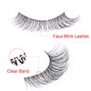 KSYOO Cat Eye Lashes Wispy Natural Look, D Curl 10-18mm