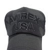 AVIREX Avilex Men's Mesh Cap, NUMBERING USA, Large Size, XL,