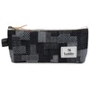 Radite LDD-GPN-101 Gusset Pencil Case, Jacquard Denim, Patchwork