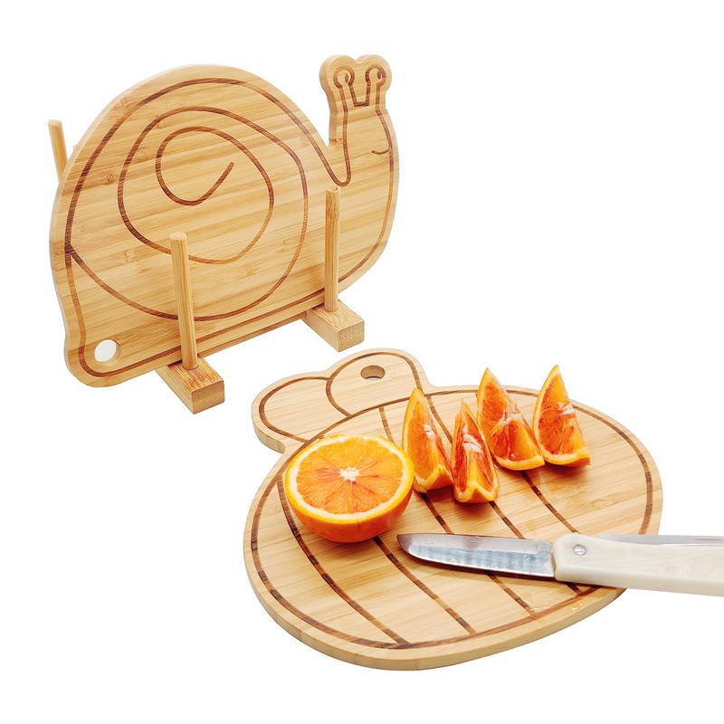 Youkoo Small Bamboo Cutting Board Set, Mini Fruit Wood Chopping