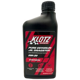 Klotz Pure Estorlin Junior Dragster 4-Stroke High-Performance 5W/20 Synthetic Racing Oil Lubricant | Anti-Oxidation, Wear Protection, Jr. Dragster Engine and Motor Oil – KE-250, 1 Quart…