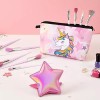 WERNNSAI Juego De Brochas De Maquillaje De Unicornio, 12 Brochas