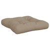 SKM Pallet Cushions 2 pcs Taupe Fabric (Weight-7KG)
