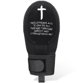 Yearntown Christian Sliding Mitt for Baseball Religious Glove for Youth Sliding Mitt Softball Guard Accessories and Protective Gear Left/Right Hands - Adjustable Hand and Wrist Protection(M)