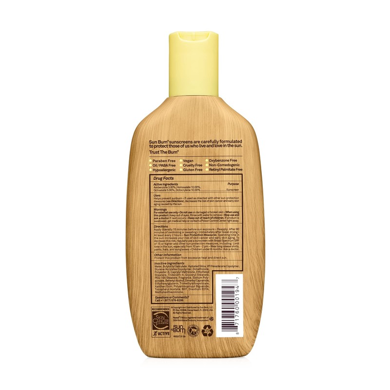 Sun Bum Original SPF 50 Sun Cream Lotion, Moisturizing Sunscreen