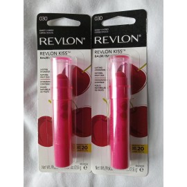Revlon 2 Revlon Kiss Balm 030 Sweet Cherry Lasting Hydration SPF20 Read Description