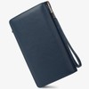 Women's Big Fat Rfid Blocking Leather Clutch Wallet Organizer Checkbook