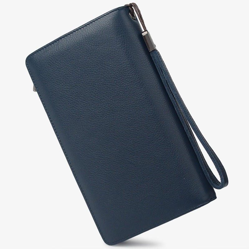 Women's Big Fat Rfid Blocking Leather Clutch Wallet Organizer Checkbook