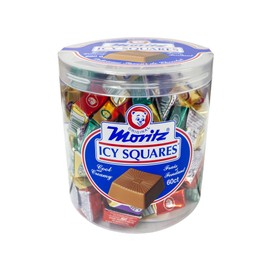 Moritz Icy Squares, Cool & Creamy Chocolatey Squares, Tub of 660 g (60 pieces)