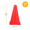 Bramble 24 Pack 18cm Small Traffic Cones | Red, Blue,
