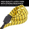 Cartman Ultra 48" Black/Yellow Flat Bungee Cord, 2pk x 48"