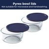 Wood Grip - Lids for Pyrex and Anchor Round Glass