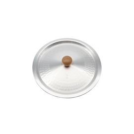 Kiya Aluminum Lid for Snow Flat Pot Hammered Snow Pan Lid 8.3 inches (21 cm)