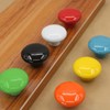 Mallofusa 32mm Cabinet Ceramic Round Pull Knobs for Drawer Dresser