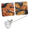 Outanaya Stainless Steel Meat Thermometer for Kitchen Barbecue Cooking Portable