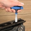 Yiqicomle T Handle Flat Head Screwdriver, 10mm T Handle Flat