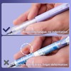 SoeUyd Pack of 8 erasable ballpoint pens, 0.5 mm gel