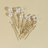Pearl Bridal Hair Pins Handmade Wedding Accessories for Brides Women