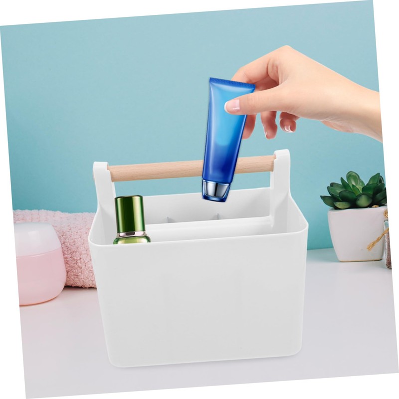 Ciieeo Portable Pen Storage Box with Handle Multi Functional Organizer