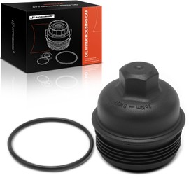 A-Premium Oil Filter Housing Cap Assembly Compatible with Kia Stinger 2018-2023, K900 2019-2020 & Genesis G70 2019-2023, G80 2018-2020, G90 2018-2022, Oil Filter Housing Cover, Replace# 263503LTA0