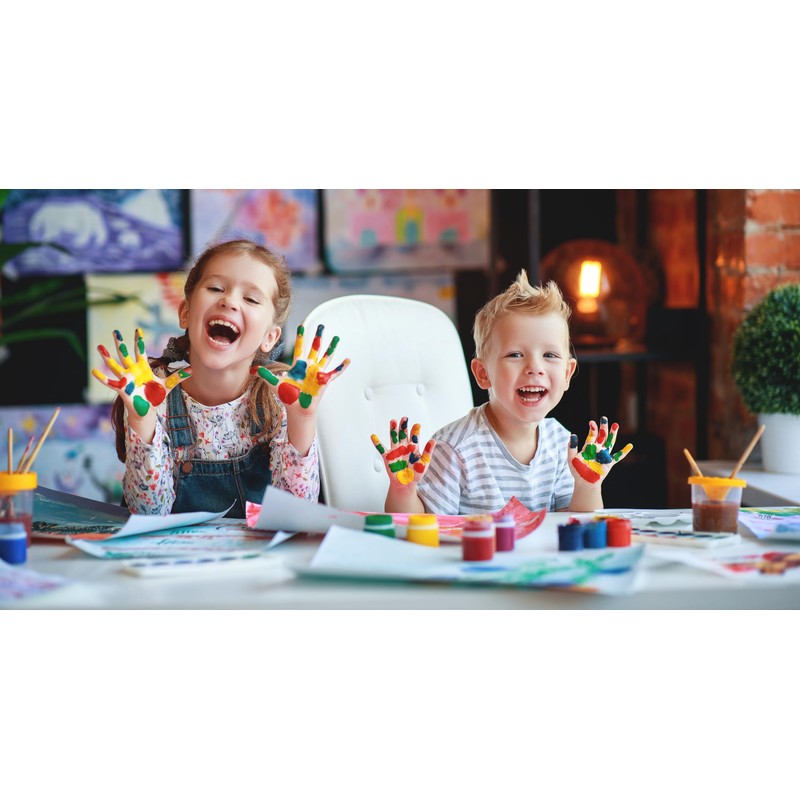 Natural Face & Finger Paint - 250 ml - Black