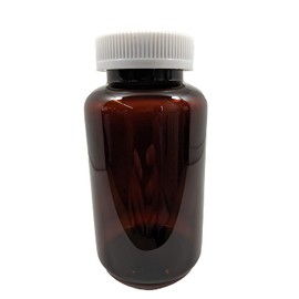 Amber PET Packer Bottle with Child Resistant Lid 10 oz,13oz &16oz for Storing Supplements, Herbs, Capsules and More (16oz(150 Dram)-80 Units