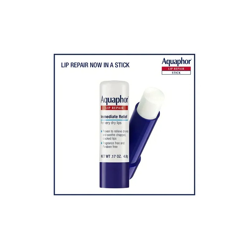 Aquaphor Lip Repair Stick - Bálsamo Labial Alivio Inmediato 4,8g