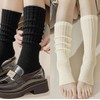 Womens Leg Warmers Winter Warm Knit Long Boot Socks Slouch