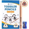 Learning Pencils For Toddlers 2-4 Years–Kids Pencils For Beginners, Toddlers