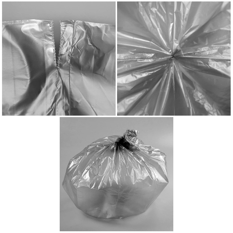Bblie 10 Litre Waste Bags Grey Bin Liners Pack of