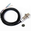 Taidacent 5 Pcs M12 Magnetic Proximity Sensor Hall Effect Proximity