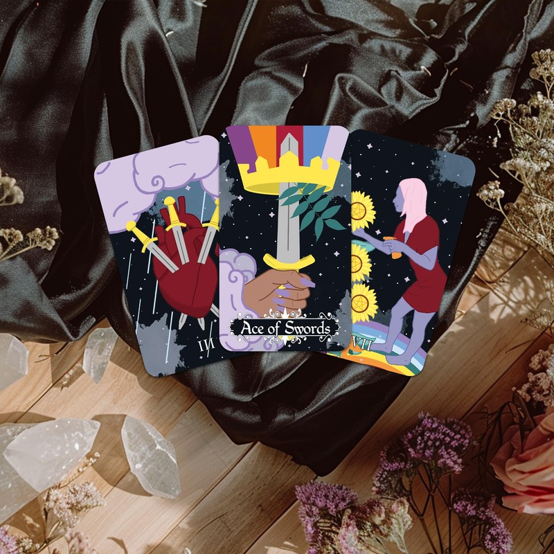 Ripe Avocado Witch RAW | The Cosmic Coven Tarot Deck