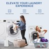 CHARMMA 2-Pack 28" Washer Dryer Laundry Pedestals -Pedestal for Washer
