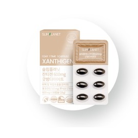 슬림플래닛 잔티젠 600mg 굿밤 다이어트식품, 30정, 2개 Slim Planet Zantigen 600mg Good Night Diet Product, 30 Tablets, 2 Packs
