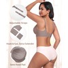 Ganado Scalloped Wireless Bras for Women Seamless No Underwire Bra